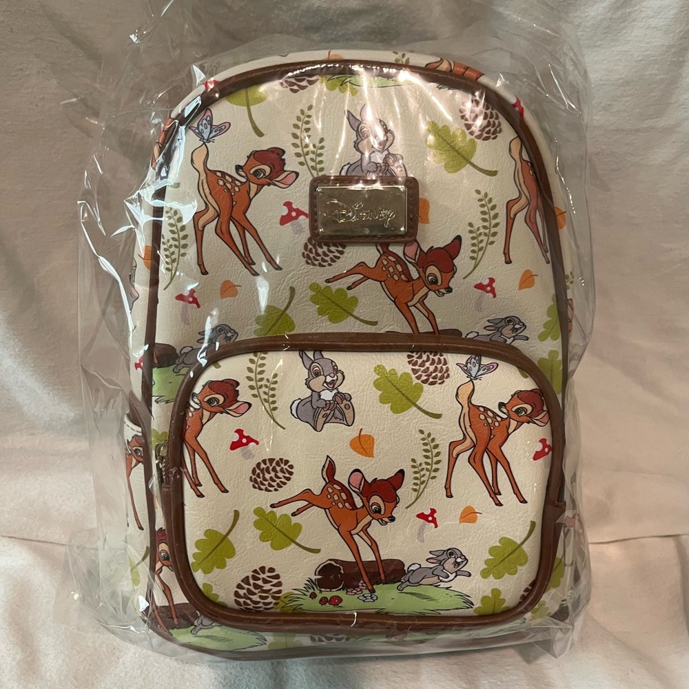 Disney Classics Bambi StoryBook Mini Backpack New In Original Packaging